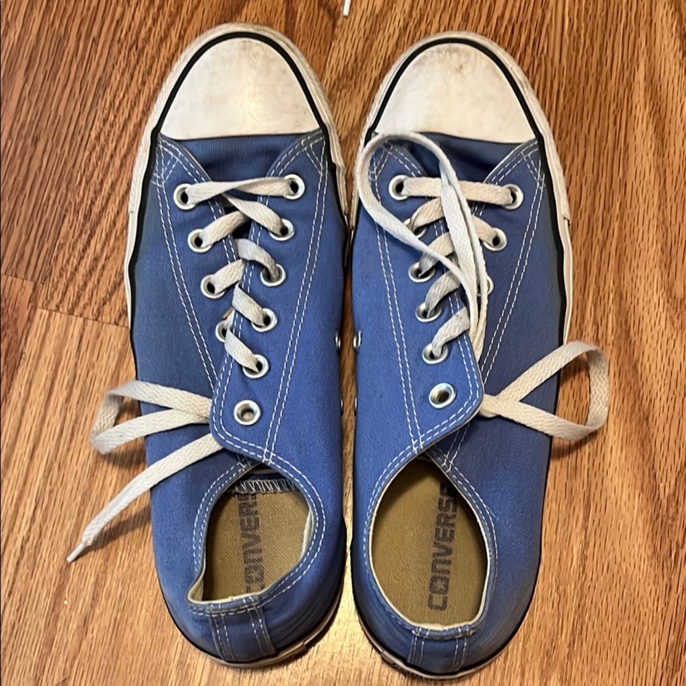 Converse Blue Low-Top Sneakers